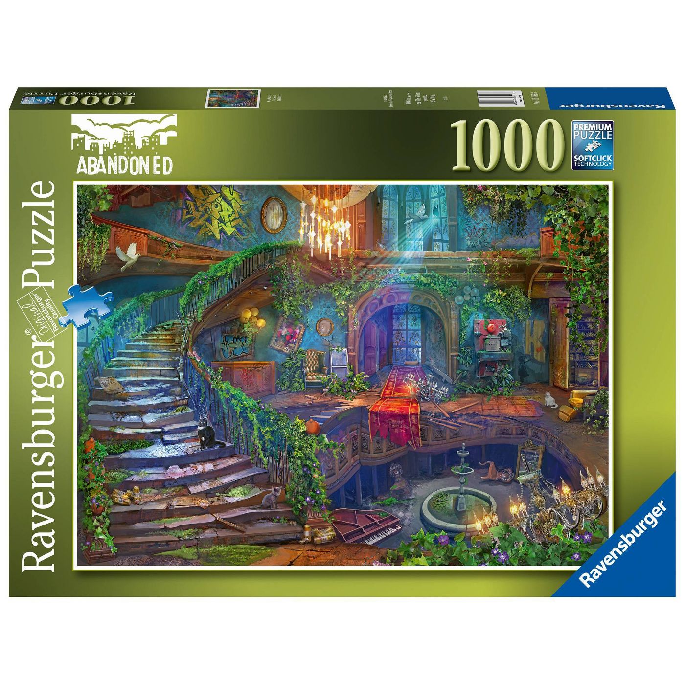 Ravensburger Abandoned Places : Hotel Vacancy 1000 Piece Puzzle image 0